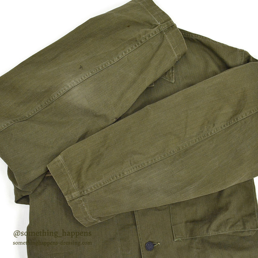 1940's U.S.ARMY M-43 HBT MODIFIED SHOOTING JACKET ... 34R