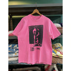 1980's~ STEDMAN ART CORE HOUDINI Illusionist T-SHIRT PINK ... LARGE