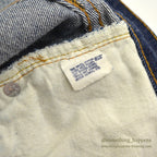 1970's Levi's 501 66 early period DENIM PANTS DARK... W32/L27