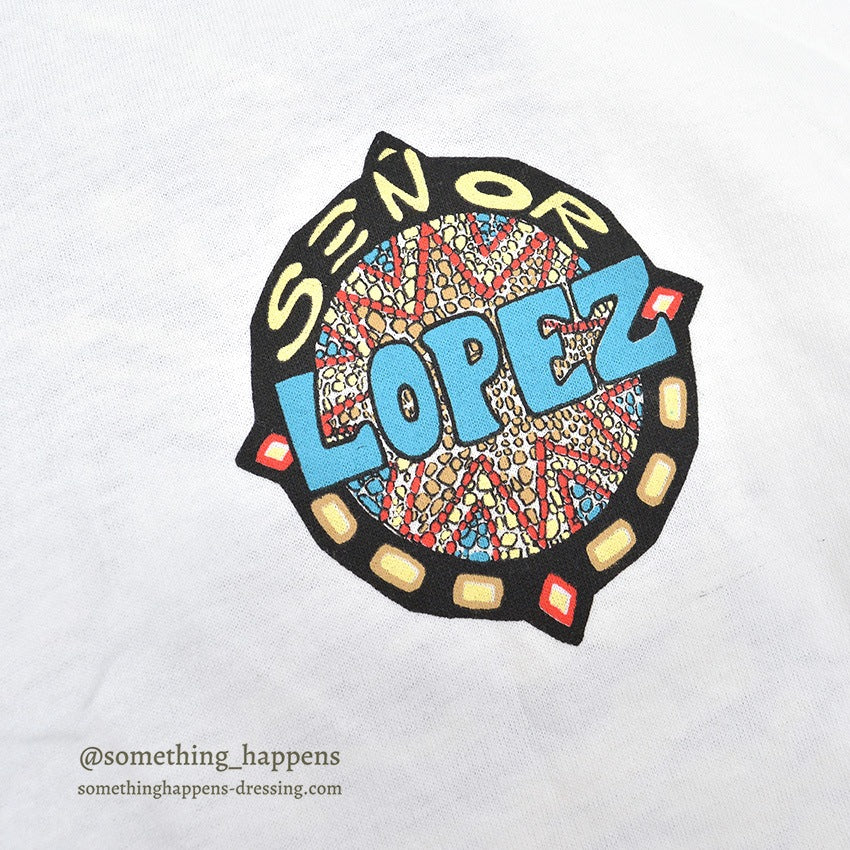 ~1990's DEADSTOCK SENOR LOPEZ SURF ART PRINT T-SHIRT ... GRANDE