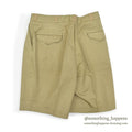 1950's DEADSTOCK U.S.ARMY SHORTS, MEN'S, COTTON, UNIFORM TWILL 1 ... W34
