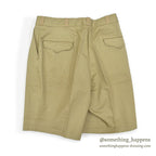 1950's DEADSTOCK U.S.ARMY SHORTS, MEN'S, COTTON, UNIFORM TWILL 1 ... W34