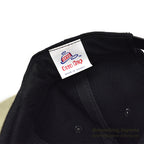 1990's~ DEADSTOCK OTTO CAP BLACK/TAN SNAP BACK CAP...