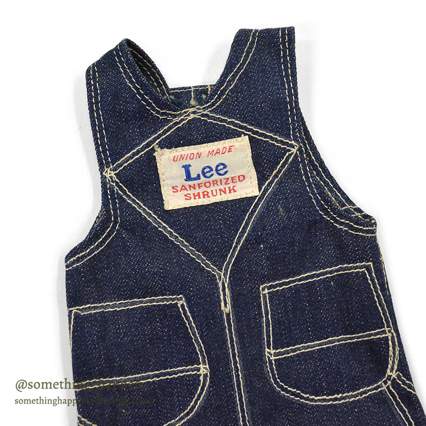 1930's Lee SALESMAN SAMPLE DENIM OVERALL...