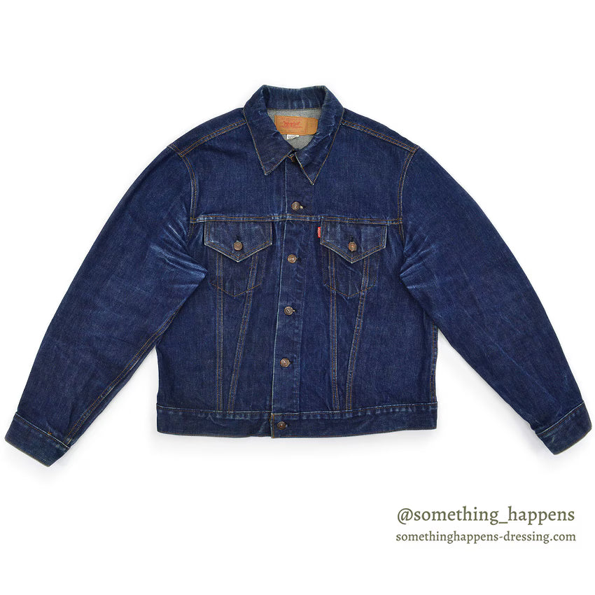 1970's Levi's 70505-0217 small-e DENIM JACKET... 46