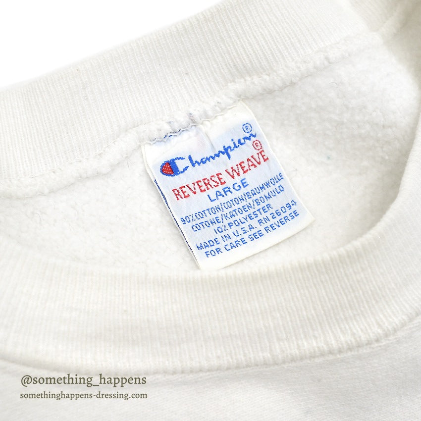 1990's CHAMPION REVERSE PENNMED WEAVE SWEAT SHIRT... LARGE