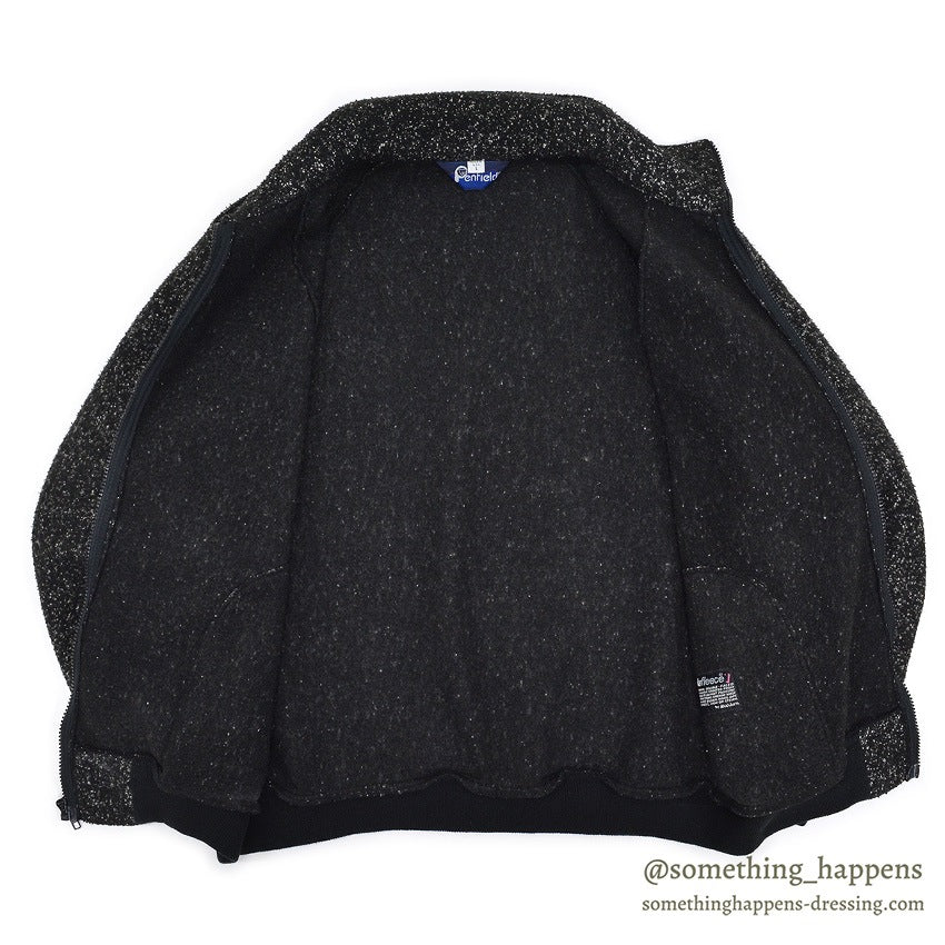 1990's PENFIELD BLACK POLAR FLEECE JACKET...L