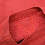 1950's RED TWO-TONE FRONT-V SWEAT SHIRT...