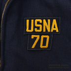 1960's USNAVAL ACADEMY CADET COAT WITH FLOCKY PATCH... M