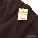 DEADSTOCK EARLY WINTERS FLEECE PANTS BROWN ... L