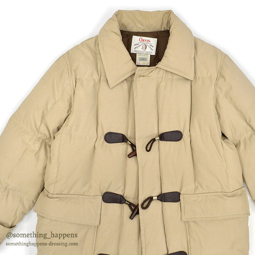 1980's ORVIS DUFFLE DOWN COAT...38