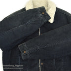 1970's LEVI'S 70605-1517 BIG-E CORDUROY BOA JACKET ... 44