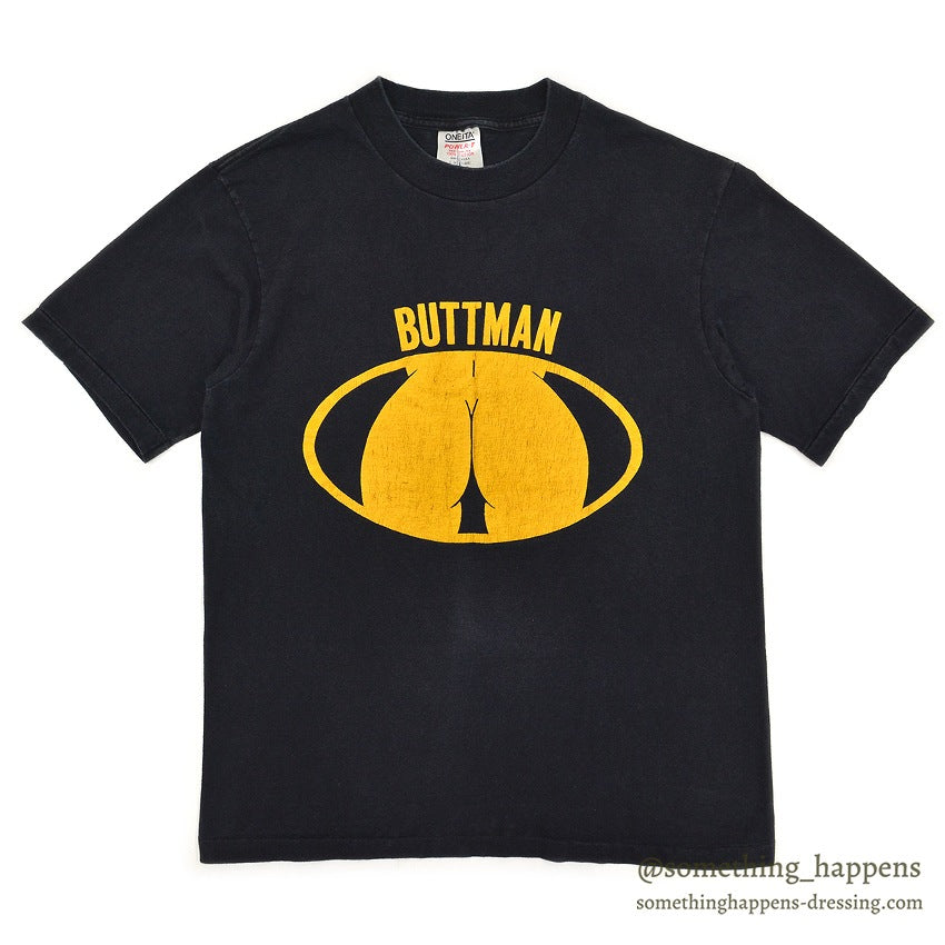1990's ONEITA BUTTMAN PARODY PRINT T-SHIRT...L