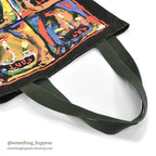 1990's FRED BABB ART CAN'T HURT YOU. CANVAS TOTE BAG ...