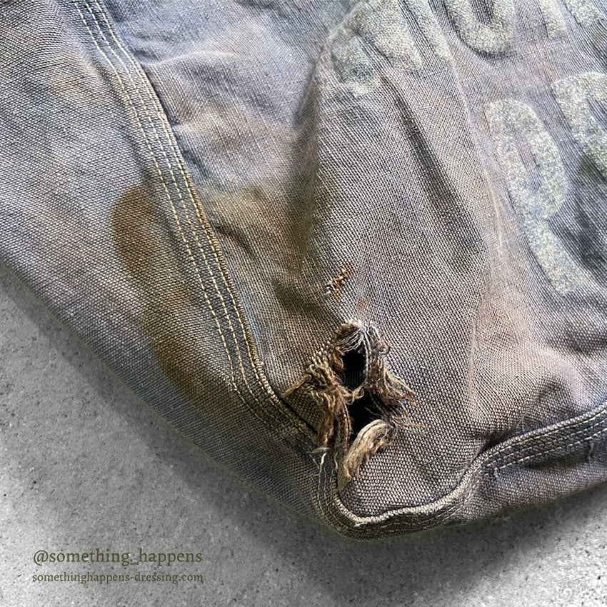 1940's~ THE MORNING PRESS FADED NAVY NEWSPAPERS BAG...