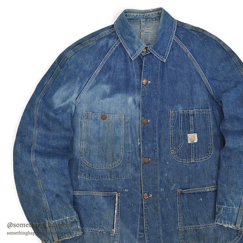 1940's SUPER PAYDAY DENIM COVERALL...