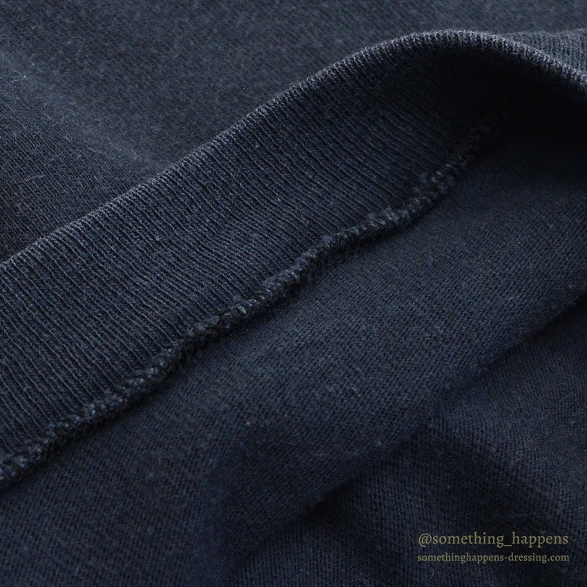 1990's BLACK FADED PLAIN POCKET T-SHIRT ...