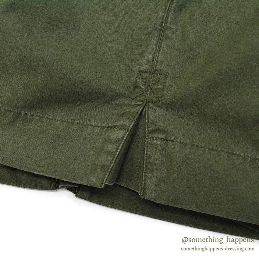 1990's WILLIS & GEIGER BUSH POPLIN SHORTS OLIVE ... W34