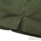 1990's WILLIS & GEIGER BUSH POPLIN SHORTS OLIVE ... W34