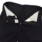 1970's~ DEADSTOCK CHALLENGER BY Kmart BLACK BOOT CUT TWILL PANTS... W32/L32