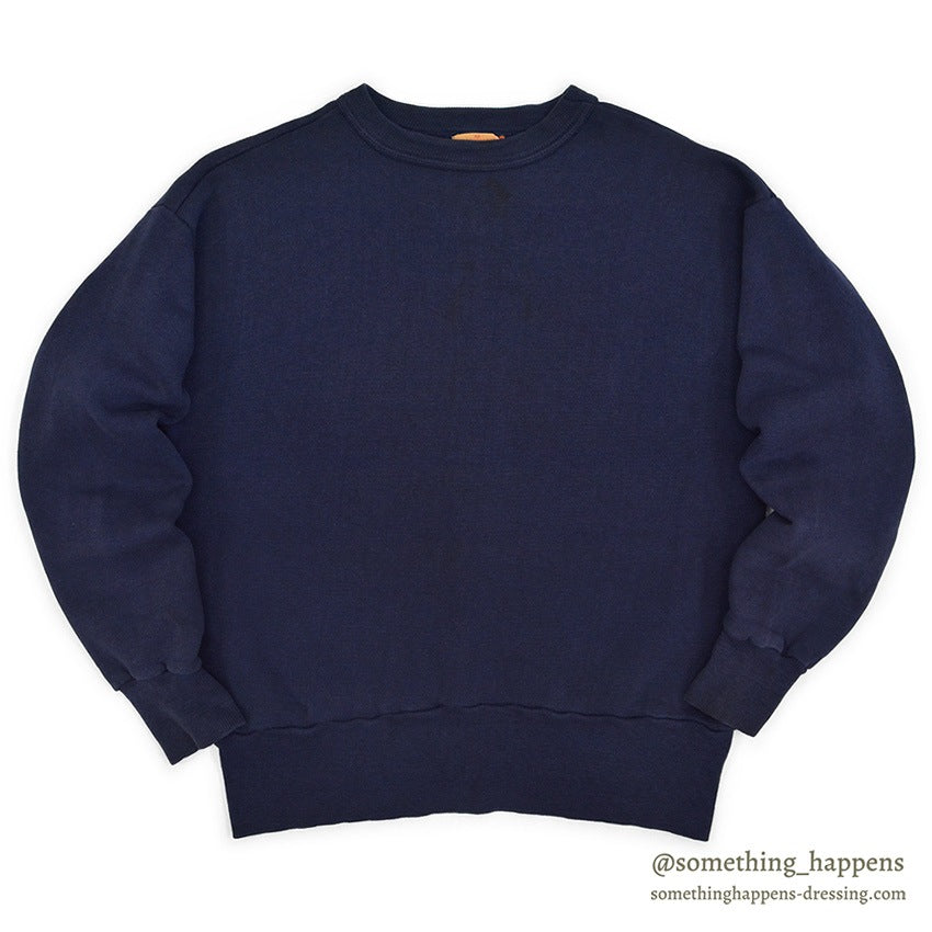 1950's~ HEALTHKNIT DARK NAVY BLANK SWEAT SHIRT... 42