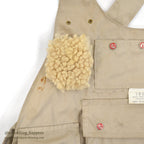 ~1970's IDEAL FISHING APRON VEST UNUSUAL...