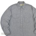 1990's LLBEAN SHEPHERD CHECK FLANNEL SHIRT...L