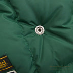 1970's MIGHTY-MAC NORSAC PRIME GOOSE DOWN VEST / GREEN ... M