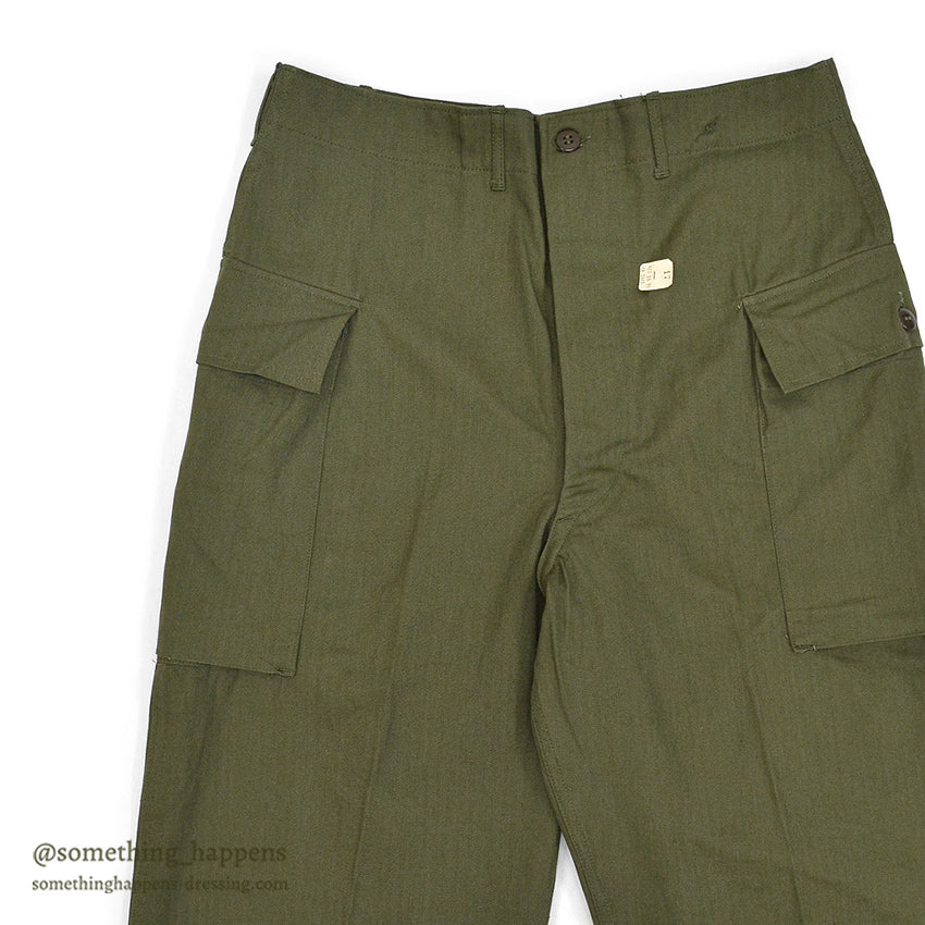 1940's DEADSTOCK U.S.ARMY WW2 M-43 HBT TROUSERS ... W36/L33