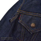 1960's~ LEVI'S BIGE DENIM JACKET FOR KIDS / DOUBLE RED TAB ...