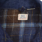 ~1960's SEARS TWO-POCKET DENIM JACKET / COTTON FLANNEL LINING ...