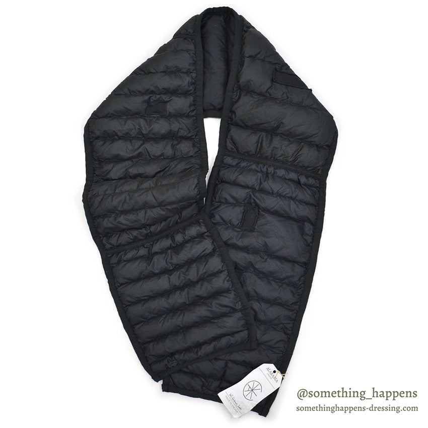 ALABAMA CHANIN PATAGONIA RECLAIMED DOWN PATCHWORK SCARF BLACK ...