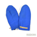 1980's PATAGONIA SHELLED PILE MITTENS ... L