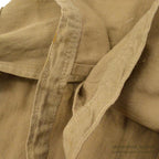 ~1940's AMERICAN RED CROSS LIGHT BROWN HBT APRON DITTY BAG...
