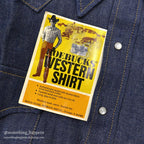 1970's~ DEADSTOCK SEARS ROEBUCKS WESTERN DENIM SHIRT ... X-LARGE