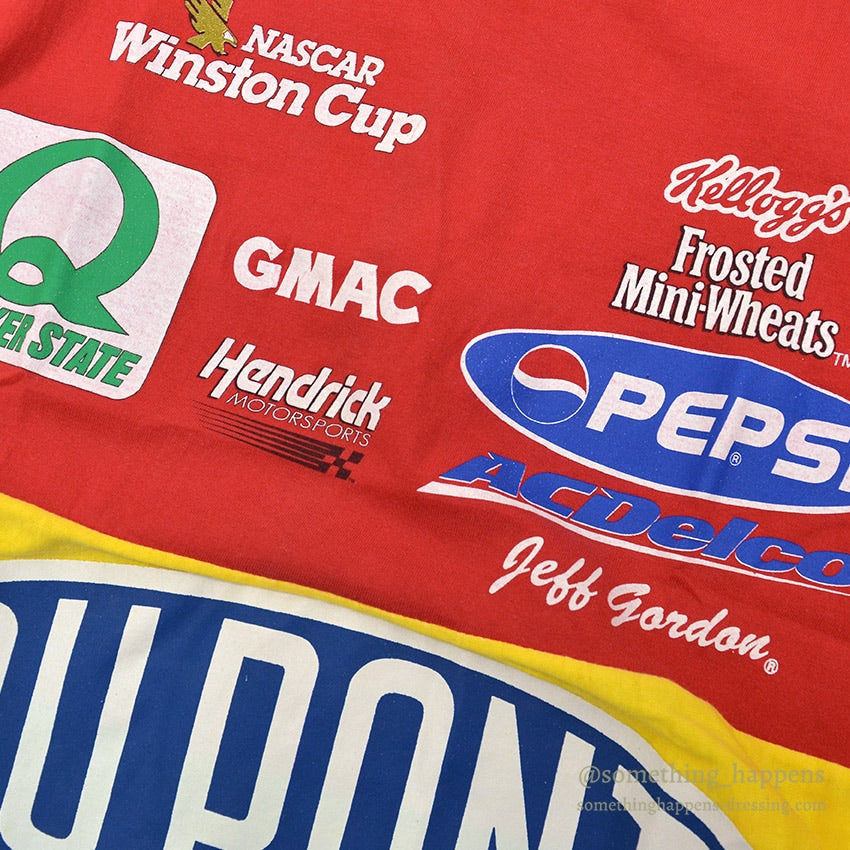 1990's CHASE ALL OVER RACING SPONSOR PRINT T-SHIRT ... M