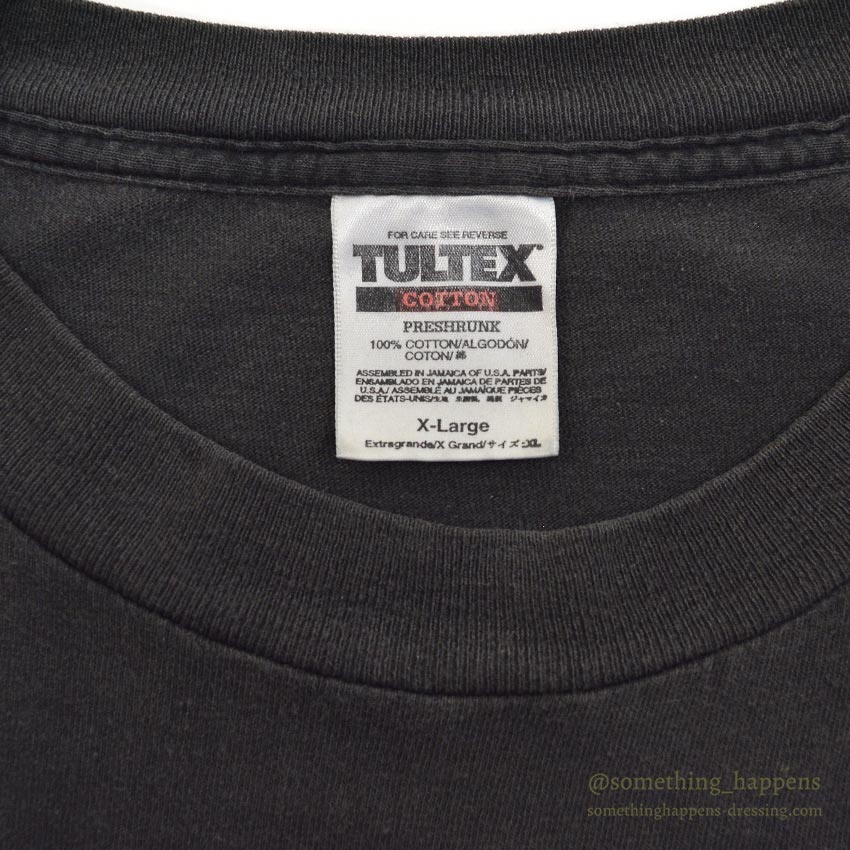 1990's~ TULTEX THE AVENGERS PUNK ART POSTER PRINT T-SHIRT ... XL