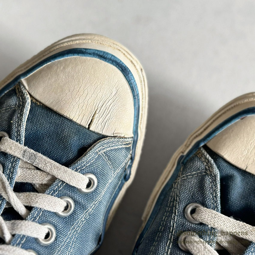 1970's CONVERSE CHUCK TAYLOR BLUE OX / FADED... 11