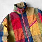 1960's~ BIG T FASHIONS BLOCK PLAID JACKET ... M