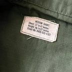1960's USARMY JUNGLE FATIGUE JACKET / SHORT SLEEVE...MS