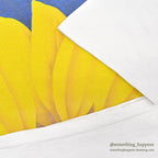 1990's anvil SUNFLOWER T-SHIRT...XL