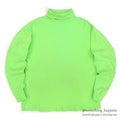 1980's~ MEISTER LIME GREEN TURTLE NECK TEE...L