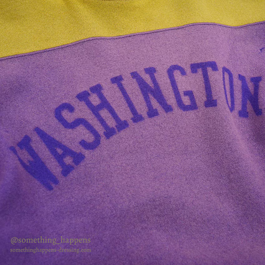 1930's BURGHARDT WOOL SWEAT SHIRT / HUGE SIZE ...