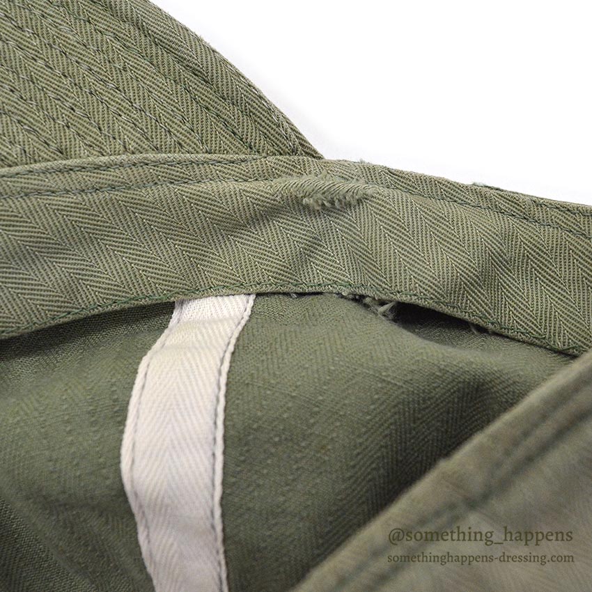 1940's U.S.ARMY AIR FORCES A-3 HBT CAP ... 約60cm