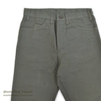 1960's DEADSTOCK LEVI'S 518 COTTON TWILL PANTS / IRREGULAR ... W32/L30