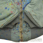 1960's USAF MA-1 FLIGHT JACKET / PAINT SPLATTER...L