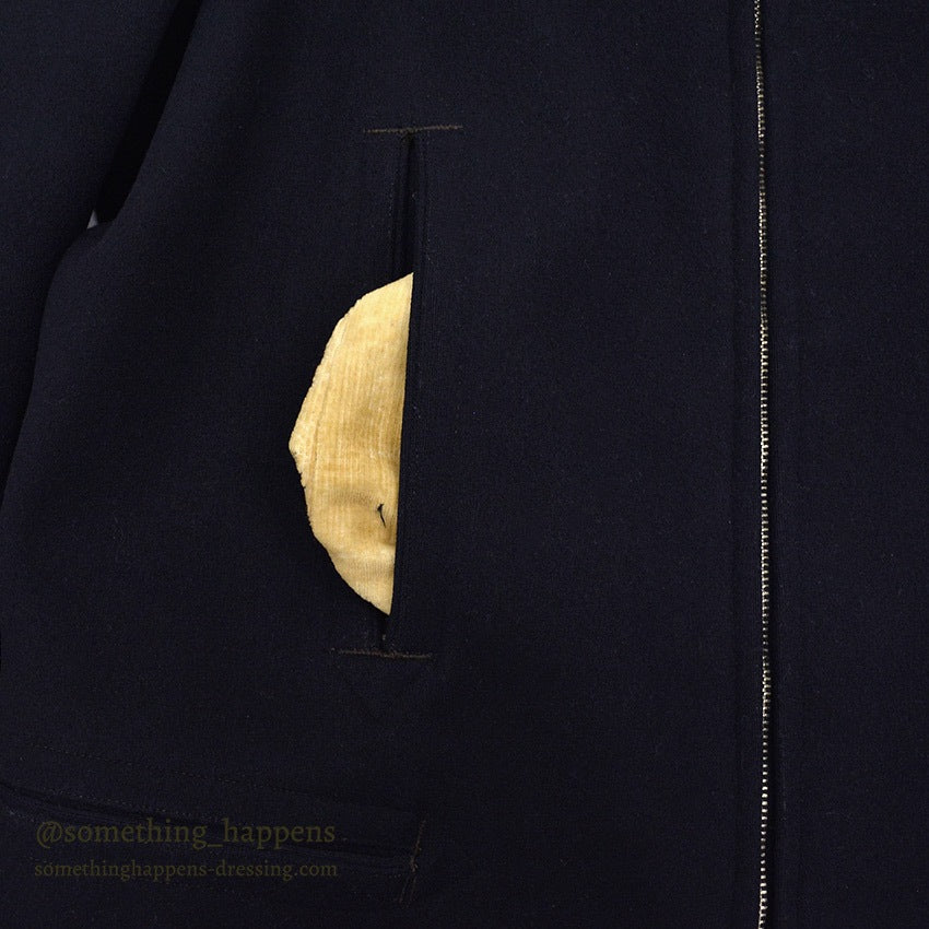 1910's~ USNAVY WW1 ERA P-COAT MODIFIED JACKET...