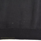 1960's CHAMPION UWM FLOCK PRINT SWEAT SHIRT / BLACK...XL