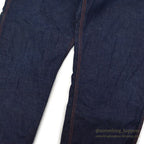 1950's UNKNOWN DOUBLE KNEE DENIM PAINTER PANTS / FLANNEL LINED ... W33/L30