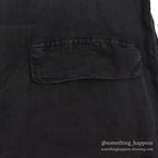 1990's CP SHADES LINEN JACKET / BLACK...M